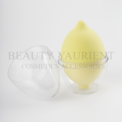 Yıkanabilir Fondöten Puf Süngerleri Taşınabilir Limon Meyve Şekilli Beauty Blender